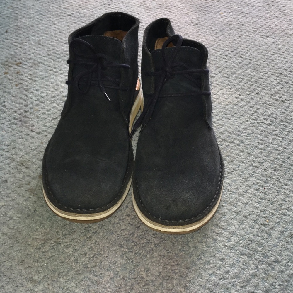Black and Tan GREATS SUEDE MADE IN ITALY